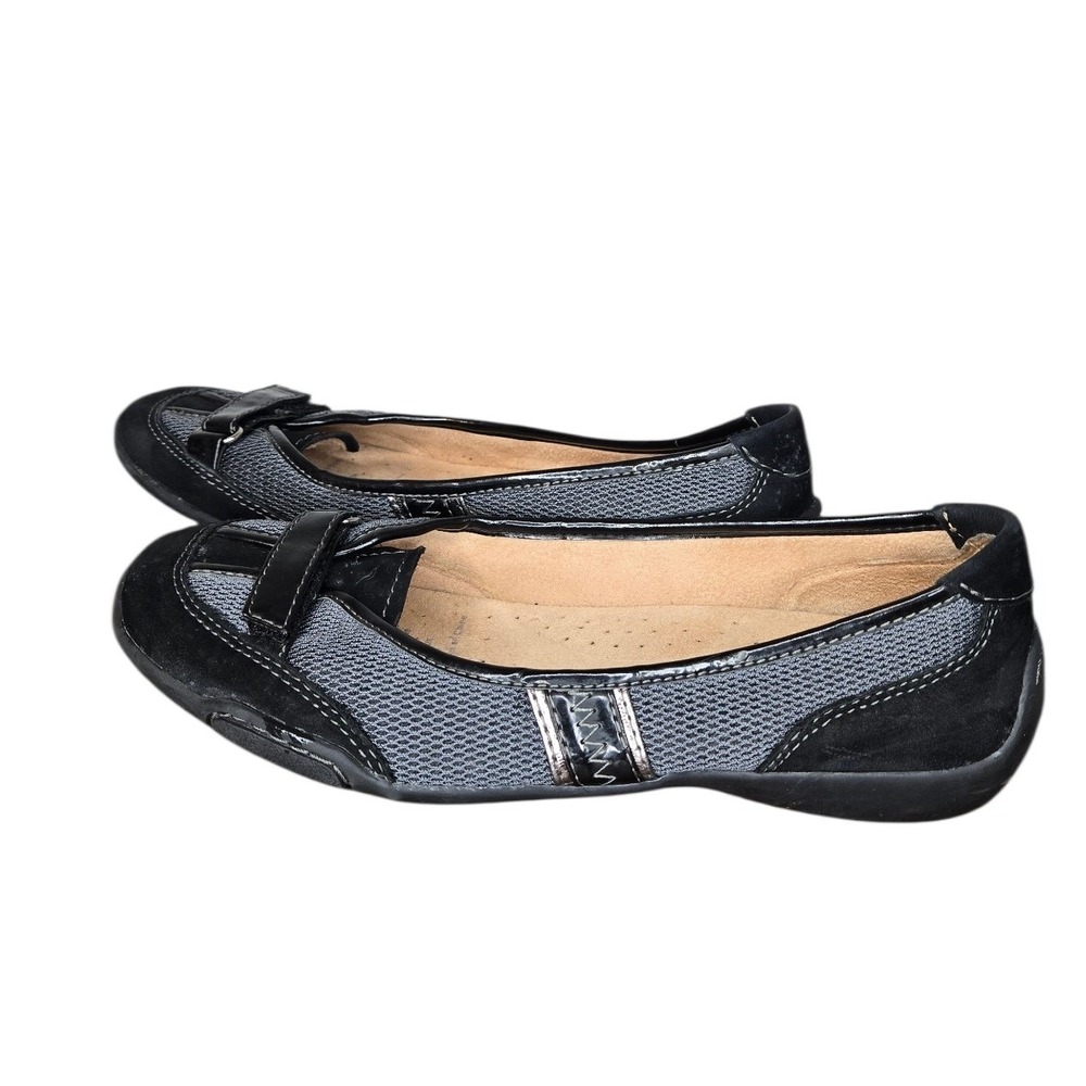 Naturalizer Leather‎ Mesh Mary Jane Comfort Flats Walking Shoes